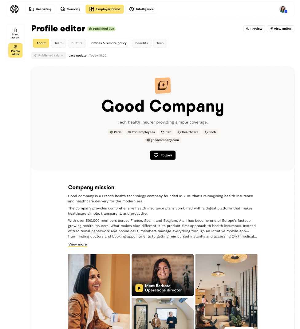 How to create and manage your employer brand profile with the new ...